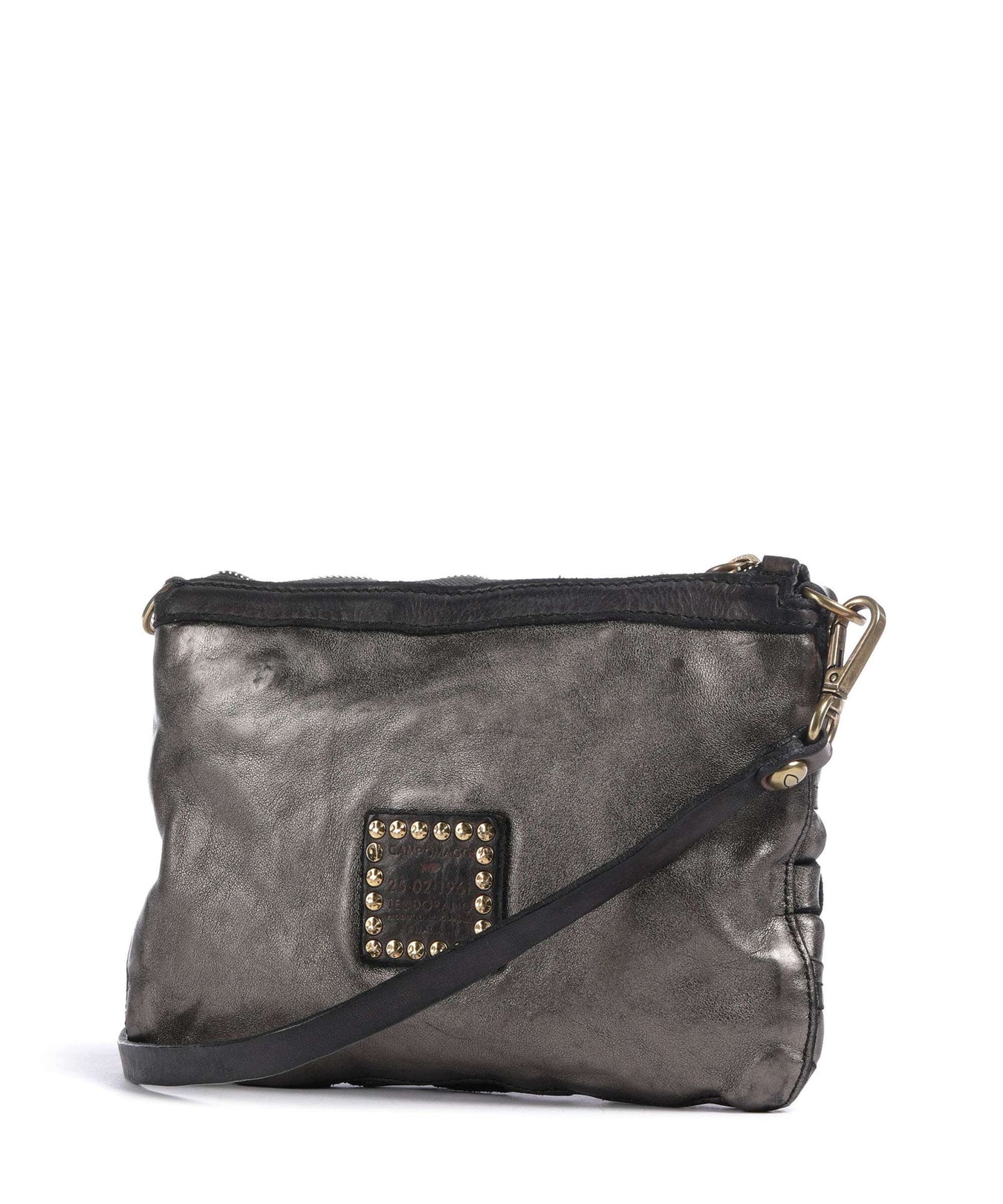 Campomaggi Crossbody bag lead grey