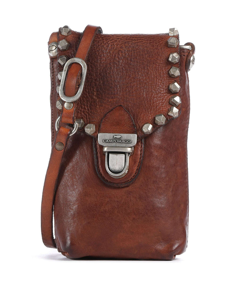 Campomaggi Phone bag cognac