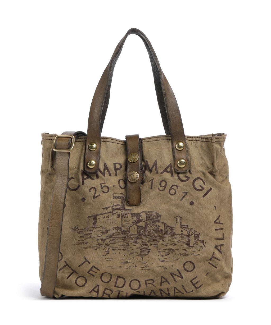 Campomaggi Handbag beige/militare/moro