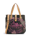 Campomaggi Tote bag camouflage/naturale/fuxia