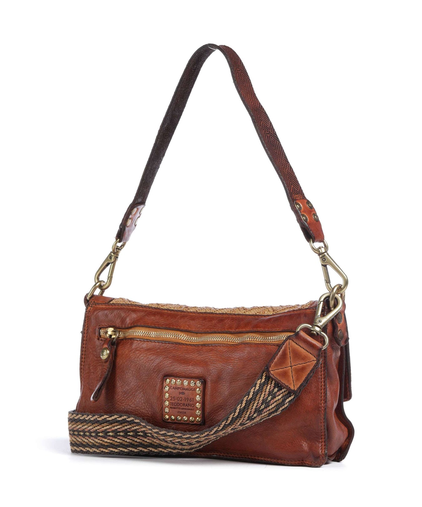 Campomaggi Shoulder bag naturale/congac
