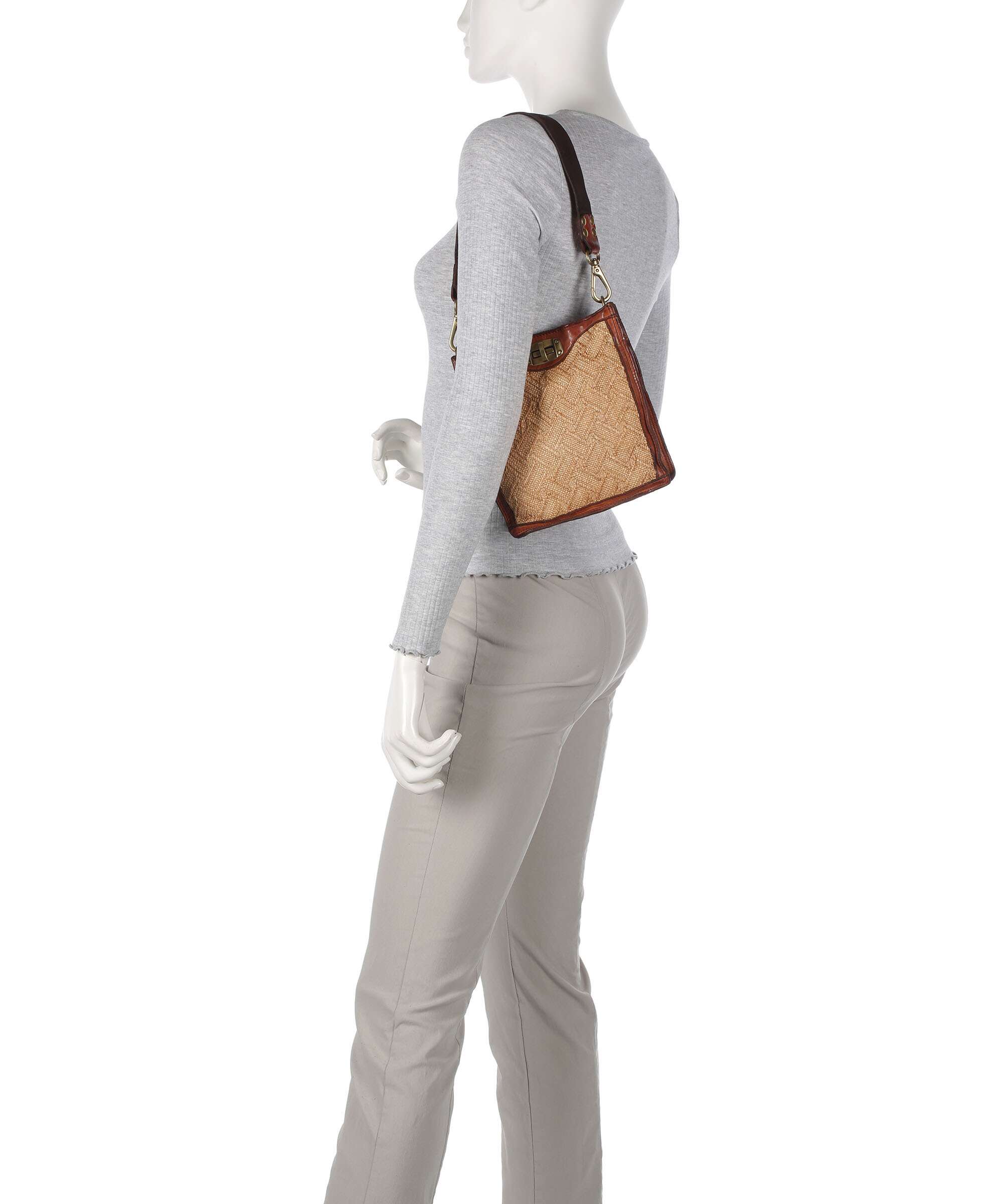 Campomaggi Shoulder bag naturale/congac