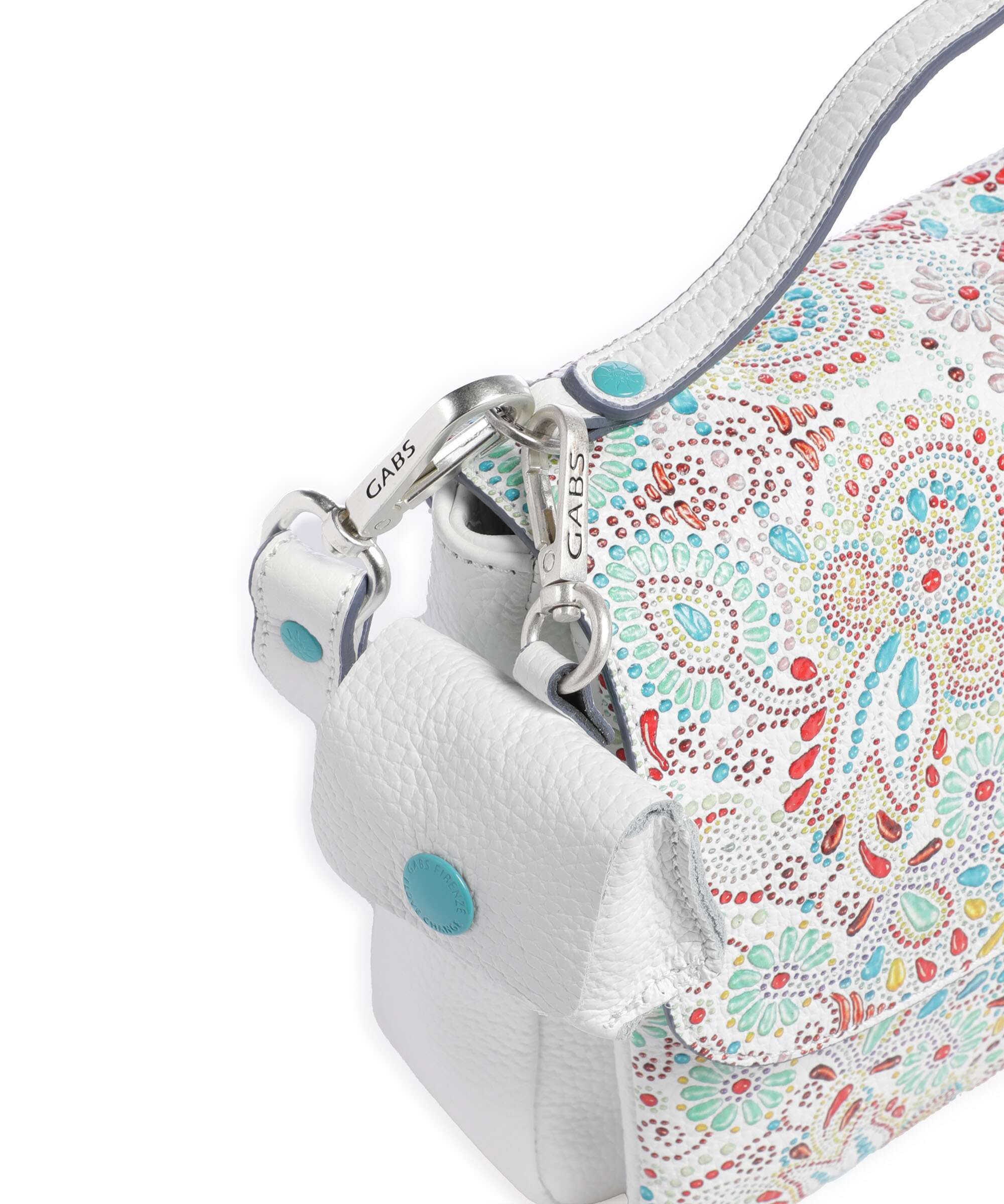 Gabs Phoenix Maioliche Shaila Crossbody bag white