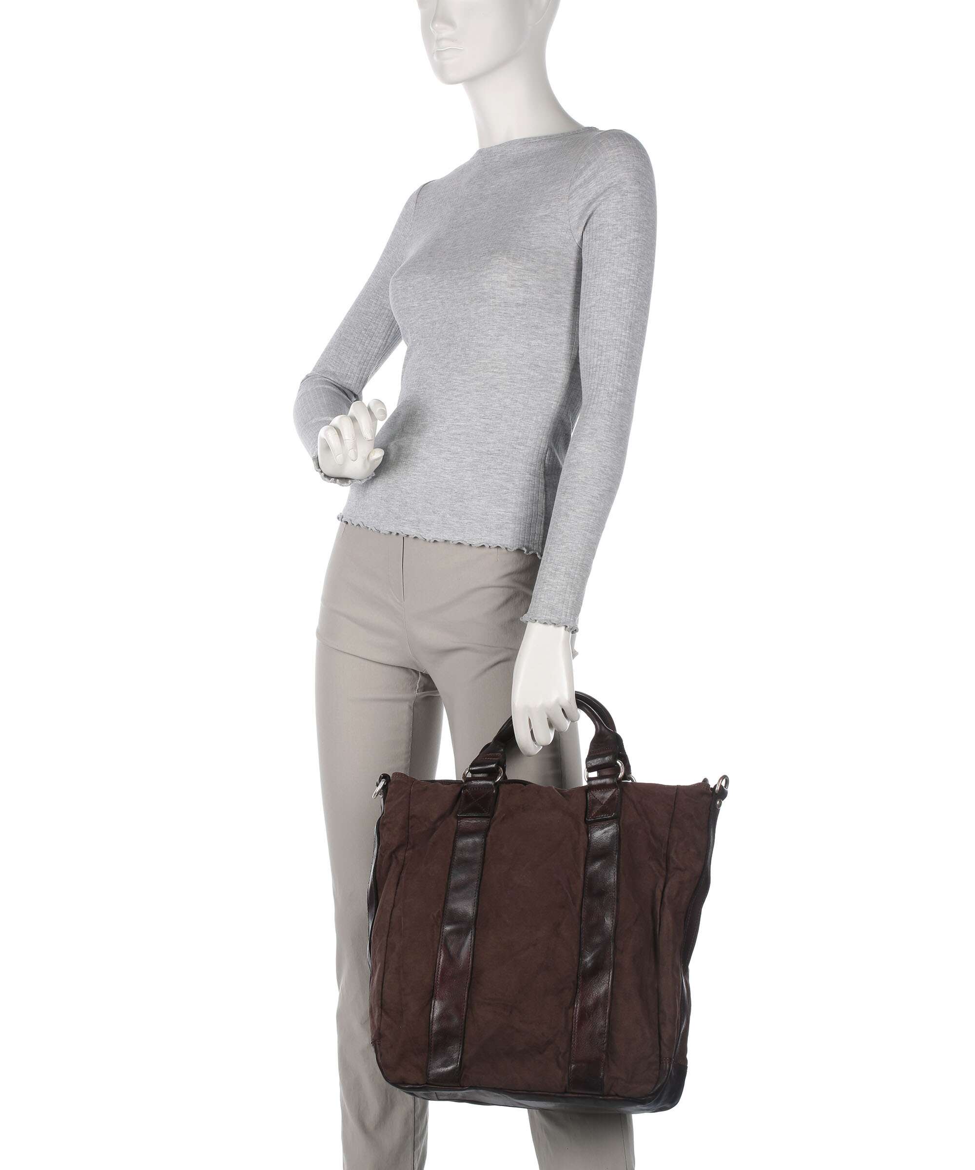 Campomaggi Handbag verde militare/moro