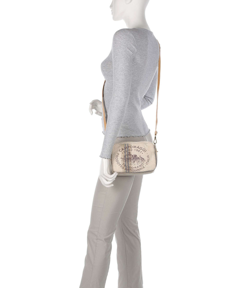 Campomaggi Shoulder bag azzurro/naturale/moro