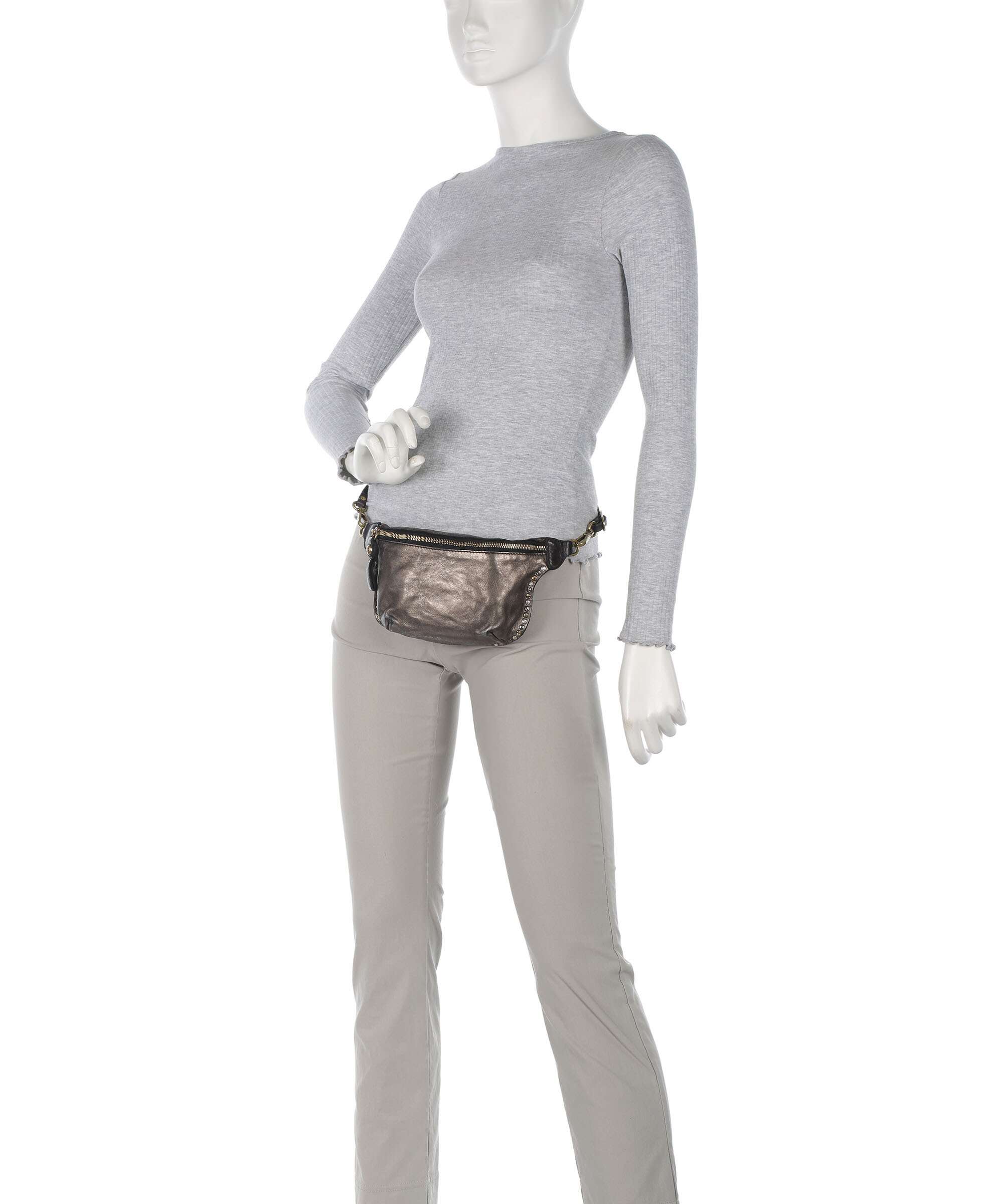 Campomaggi Belt bag lead grey