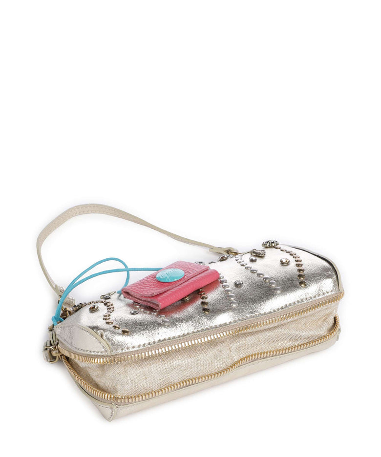 Gabs Oceania Pepita Shoulder bag platinum