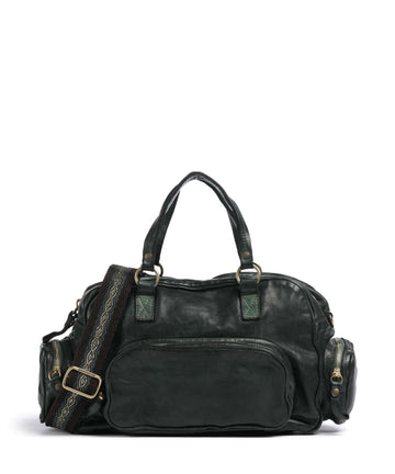 Campomaggi Borsa a mano green bottle