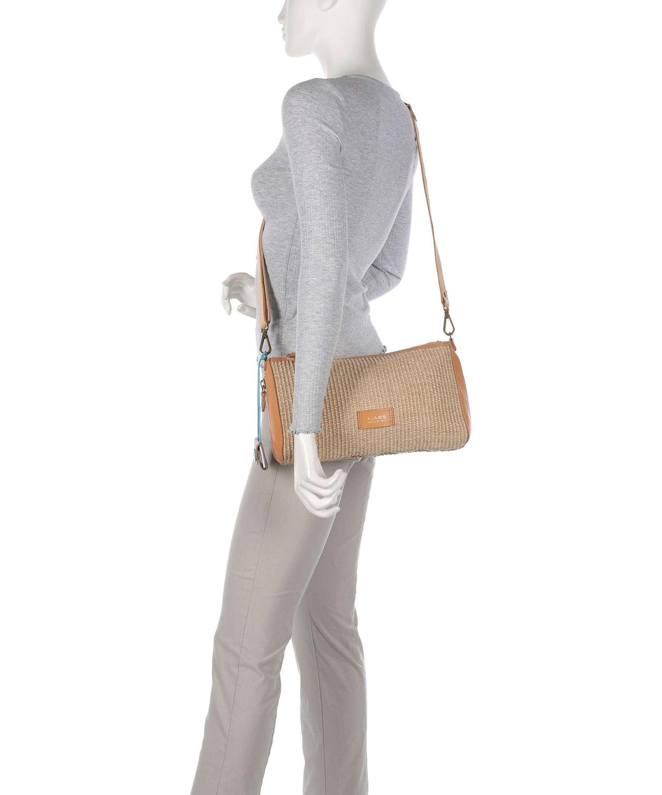 Gabs Oceania Pepita Shoulder bag beige/oro/naturale