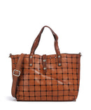 Campomaggi Borsa shopper cognac