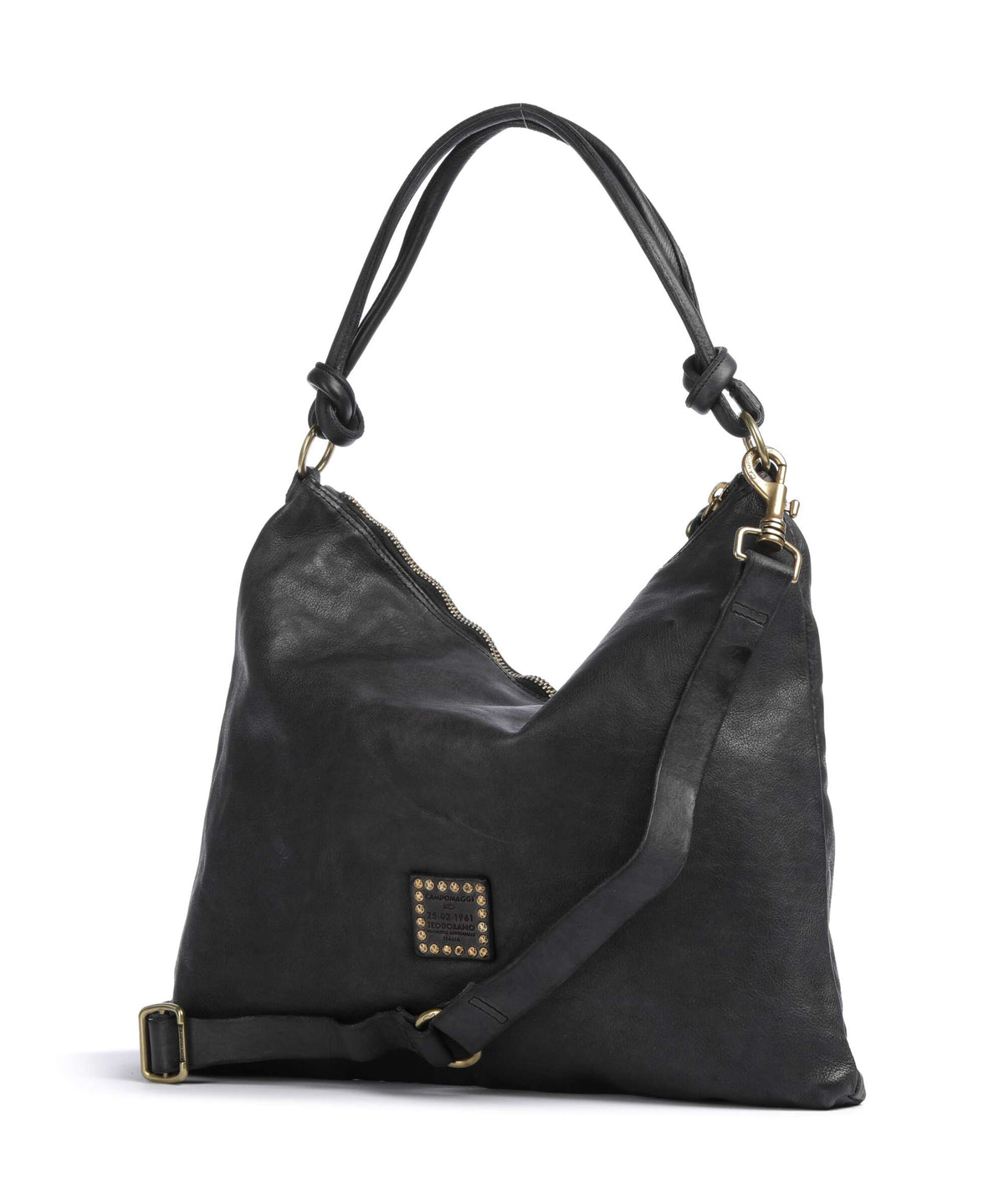 Campomaggi Hobo bag grigio