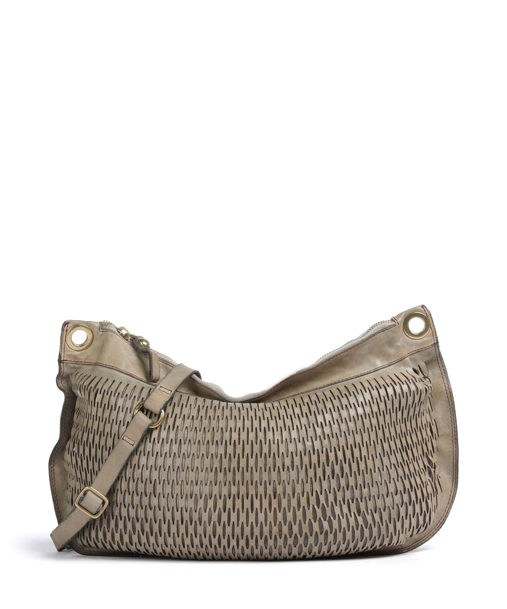 Campomaggi Hobo bag ghiaccio