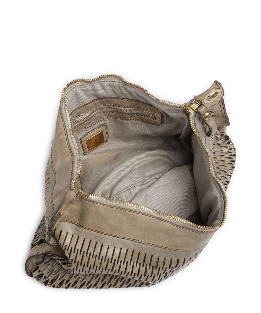 Campomaggi Hobo bag ghiaccio