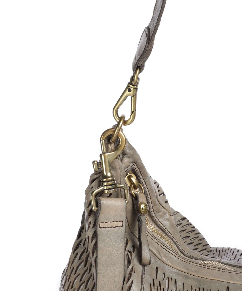 Campomaggi Hobo bag ghiaccio
