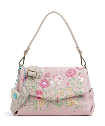 Gabs Guadalupe Nihan Borsa a spalla camelia