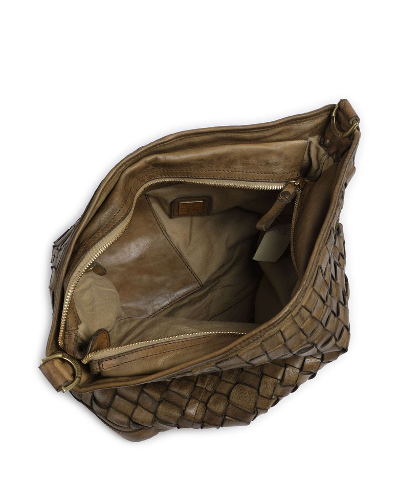 Campomaggi Hobo bag verde militare