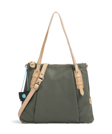 Gabs Naxos Yoana Borsa shopper verde militare