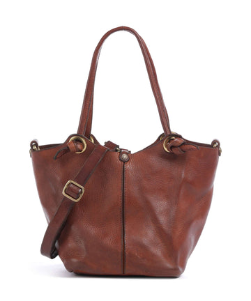 Campomaggi Borsa a mano cognac
