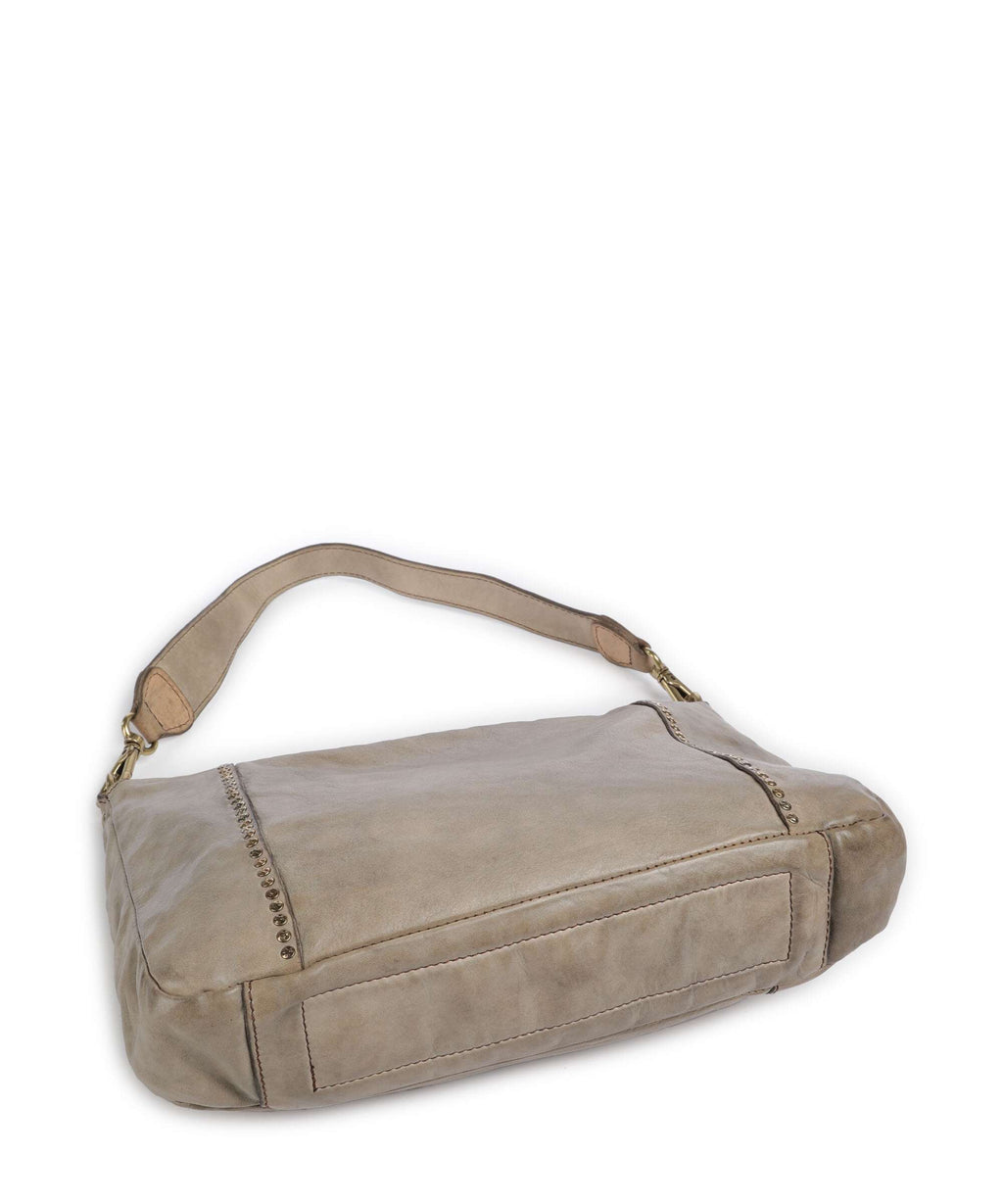 Campomaggi Hobo bag ghiaccio