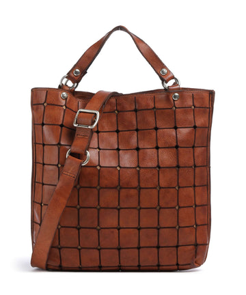 Campomaggi Borsa a mano cognac