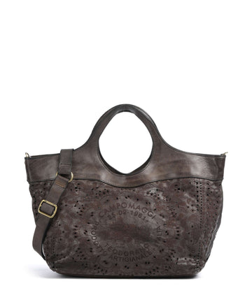 Campomaggi Borsa shopper grigio