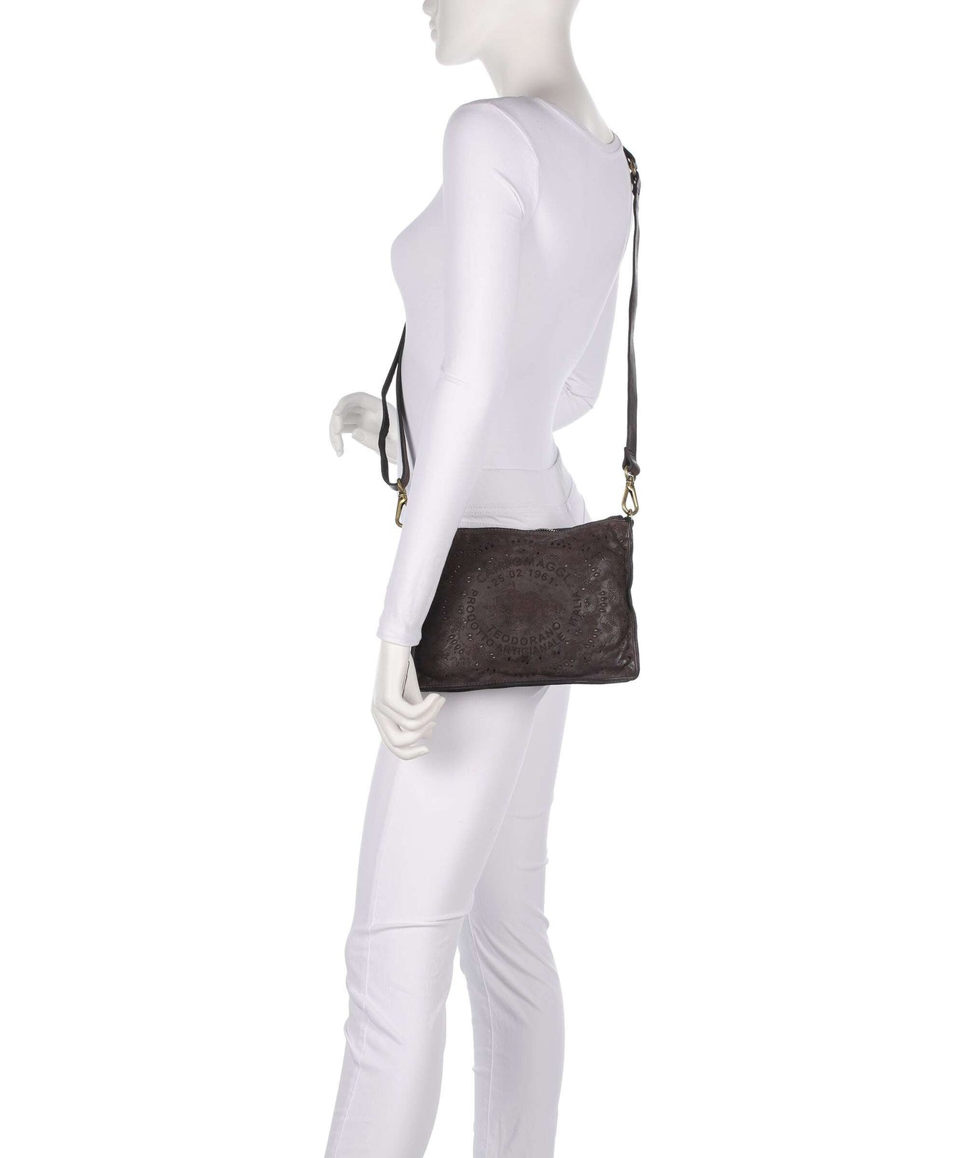 Campomaggi Shoulder bag grigio