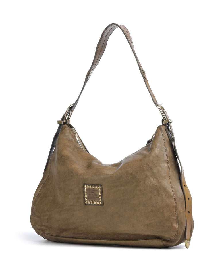 Campomaggi Hobo bag verde militare