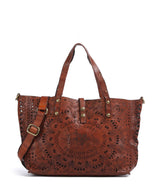 Campomaggi Borsa shopper cognac