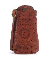 Campomaggi Borsetta porta cellulare cognac