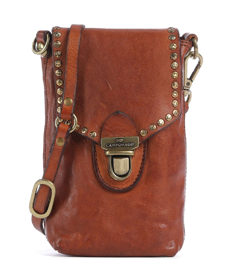 Campomaggi Phone bag cognac