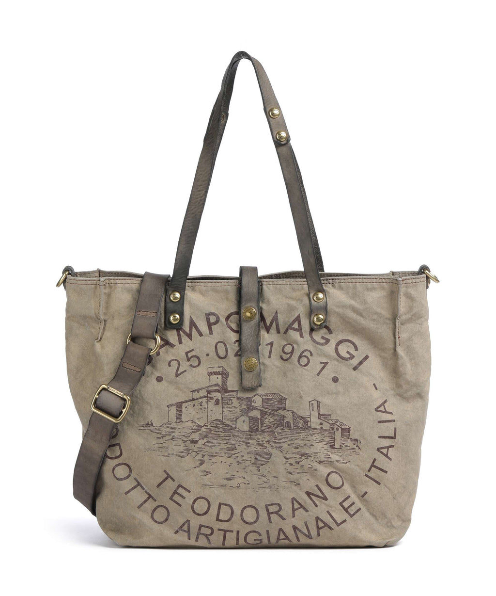 Campomaggi Tote bag beige/cement moro