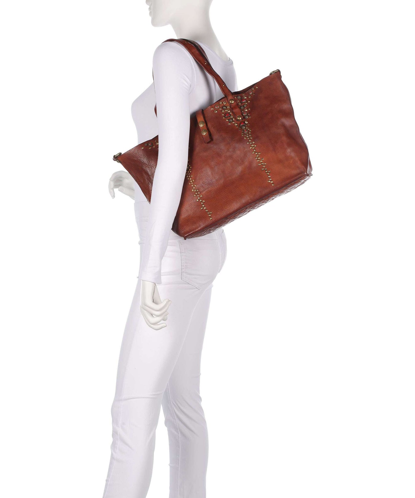 Campomaggi Tote bag cognac