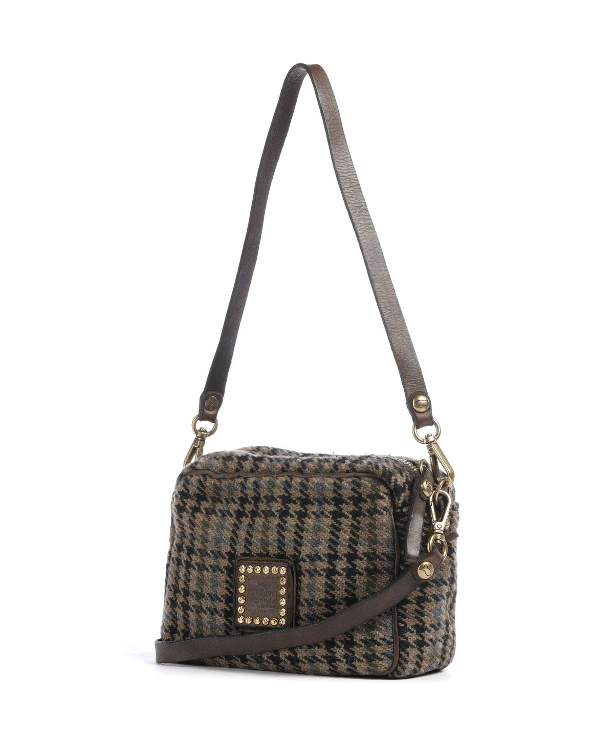 Campomaggi Shoulder bag beige/nero