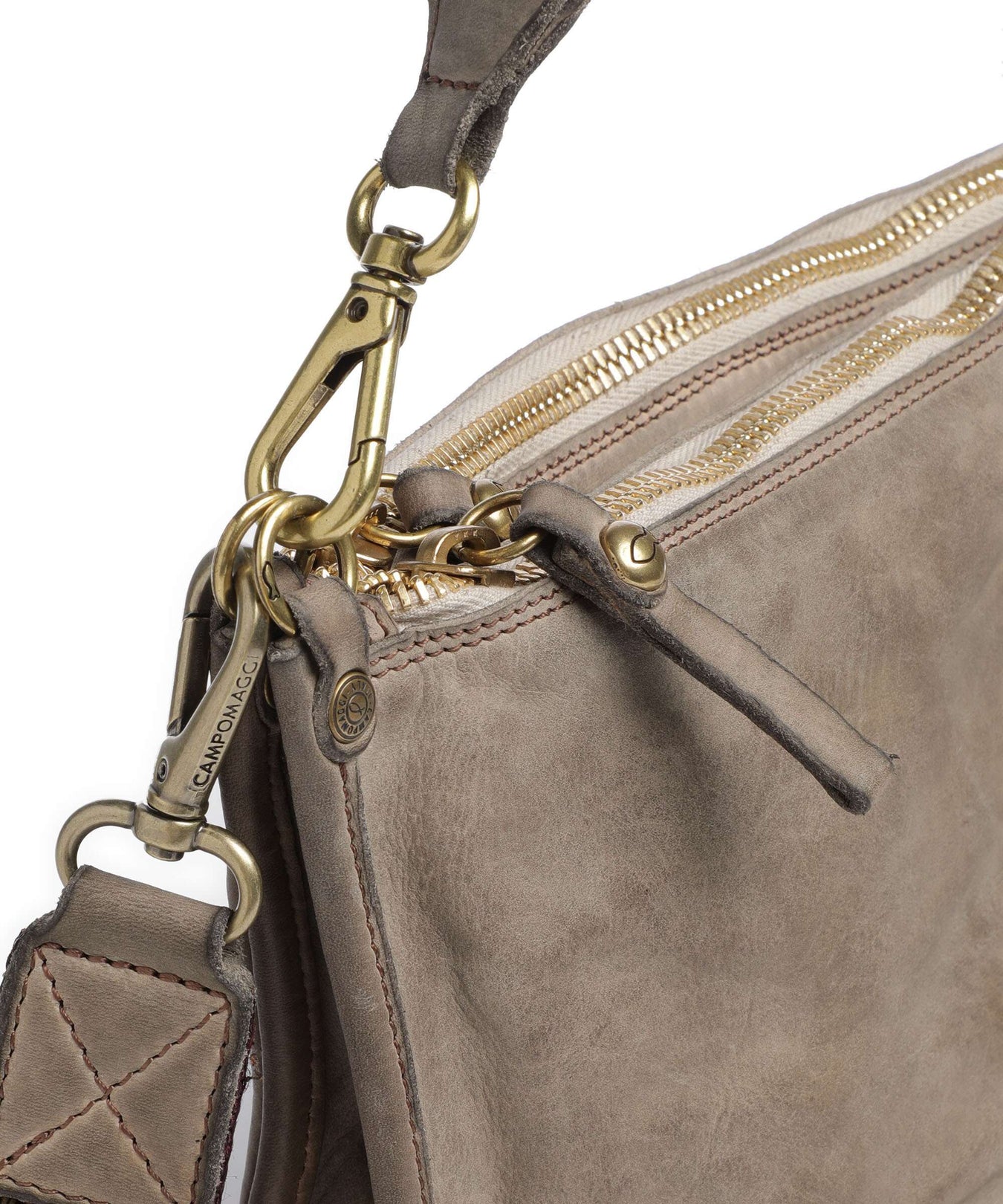 Campomaggi Shoulder bag cemento