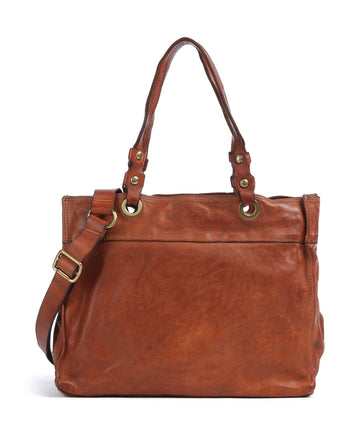 Campomaggi Borsa shopper cognac