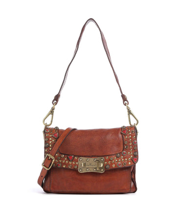 Campomaggi Borsa a spalla cognac