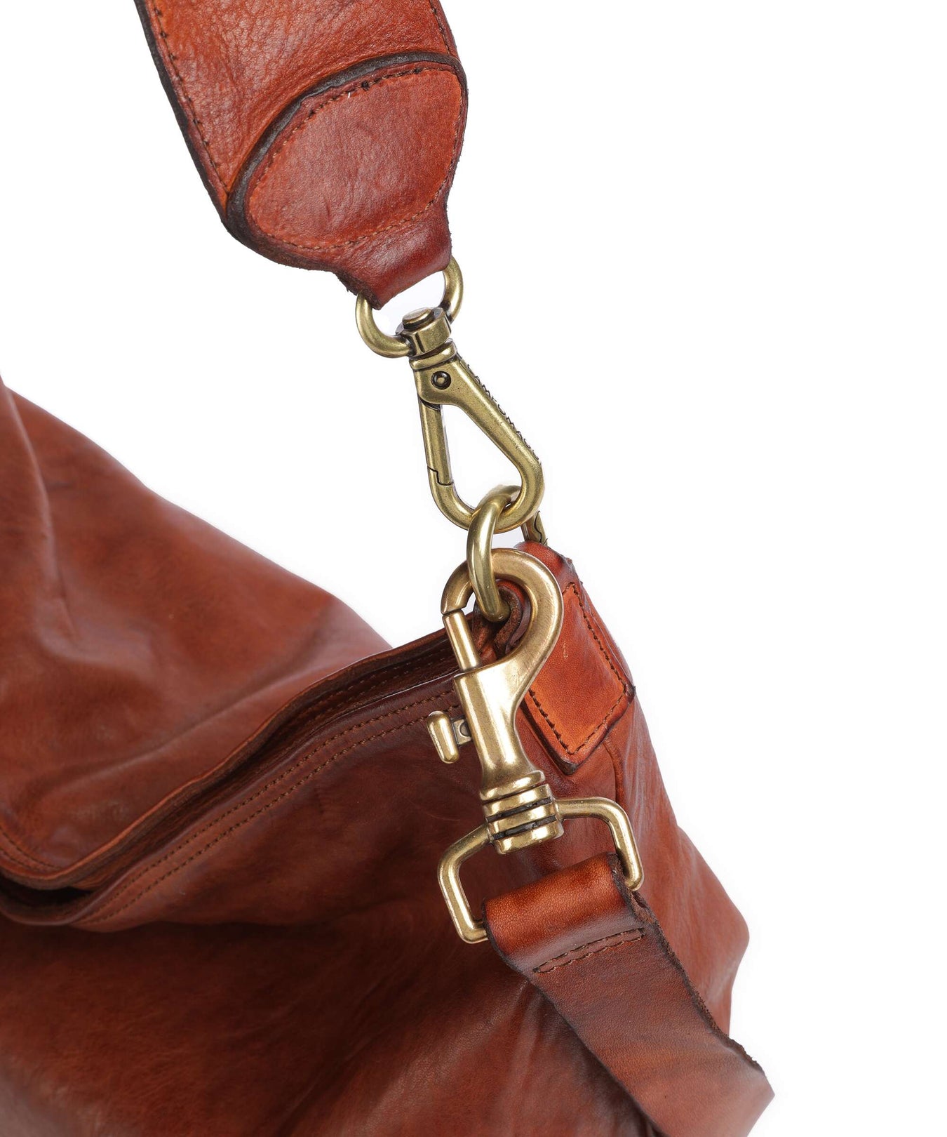 Campomaggi Hobo bag cognac
