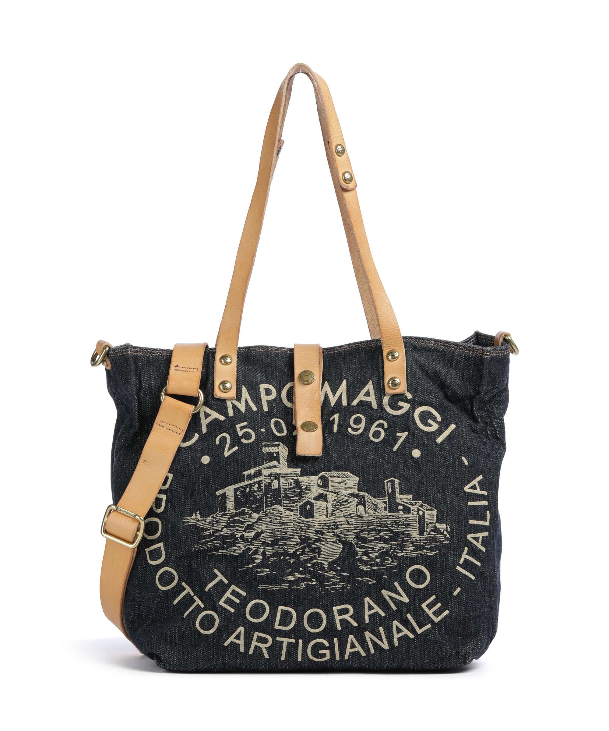 Campomaggi Tote bag blue