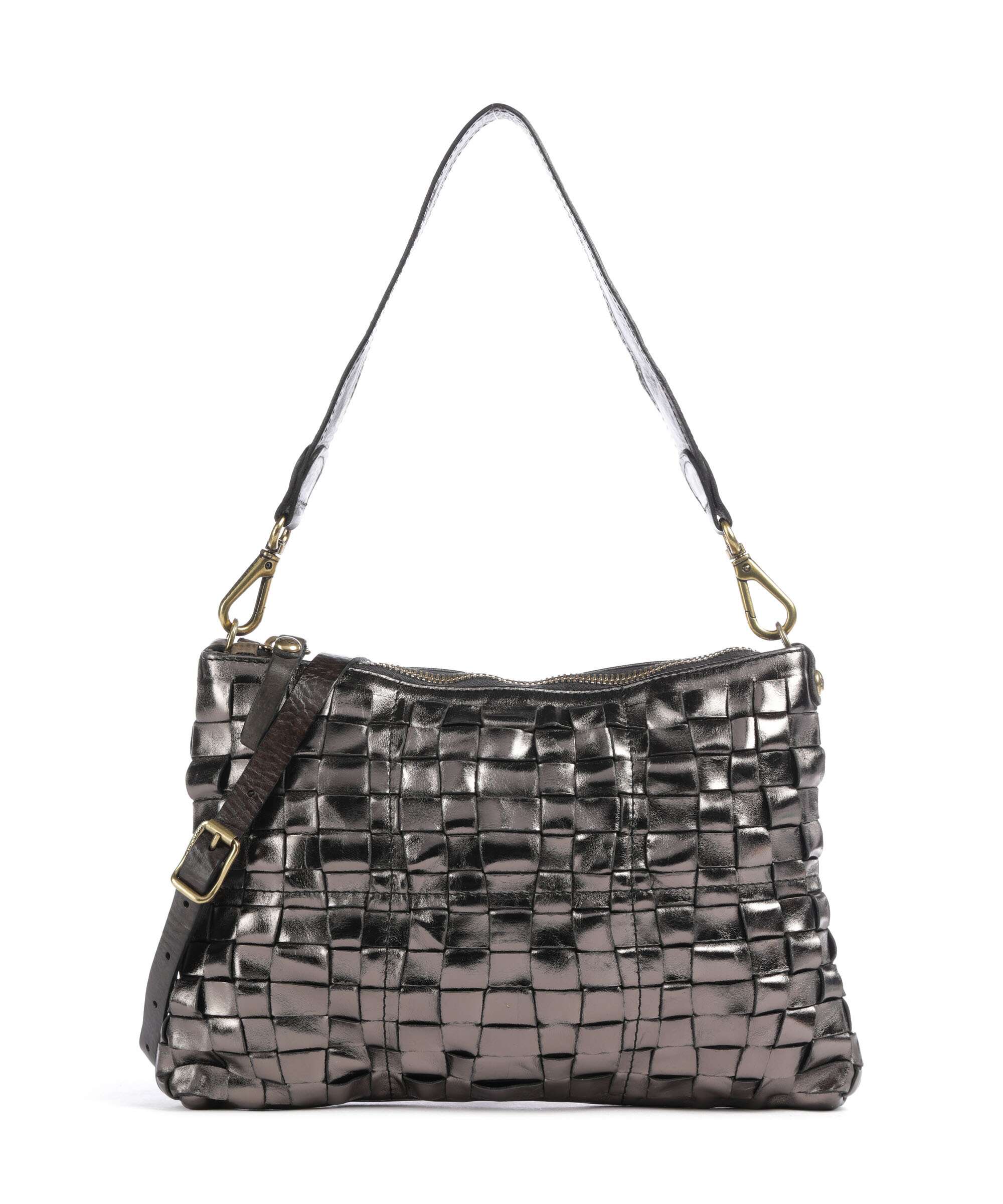 Campomaggi Shoulder bag lead grey