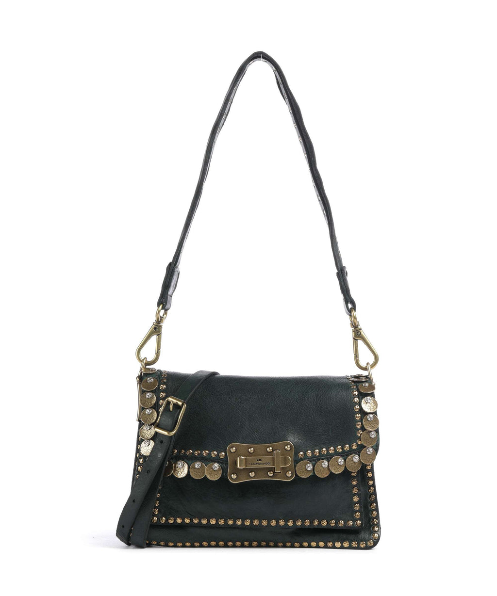 Campomaggi Shoulder bag green bottle