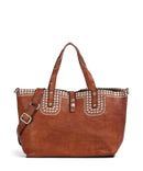 Campomaggi Borsa shopper cognac