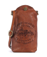 Campomaggi Borsetta porta cellulare cognac