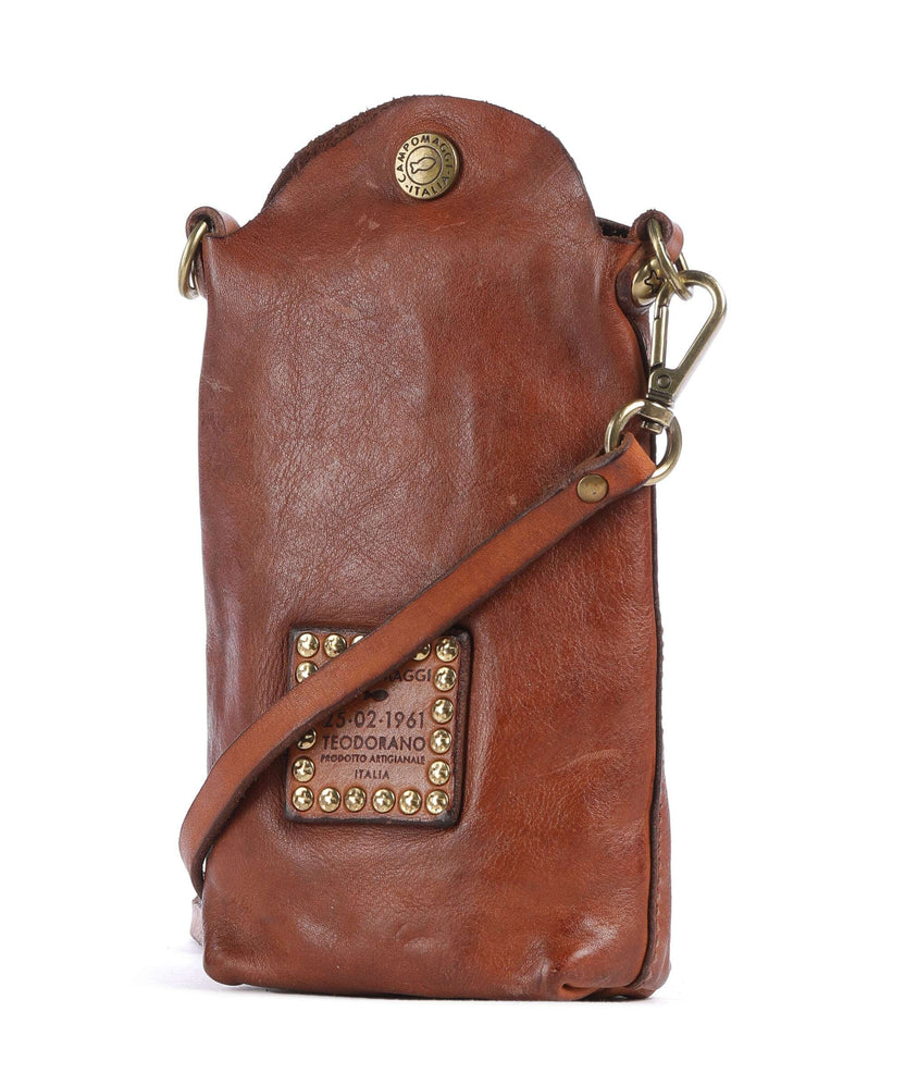 Campomaggi Phone bag cognac