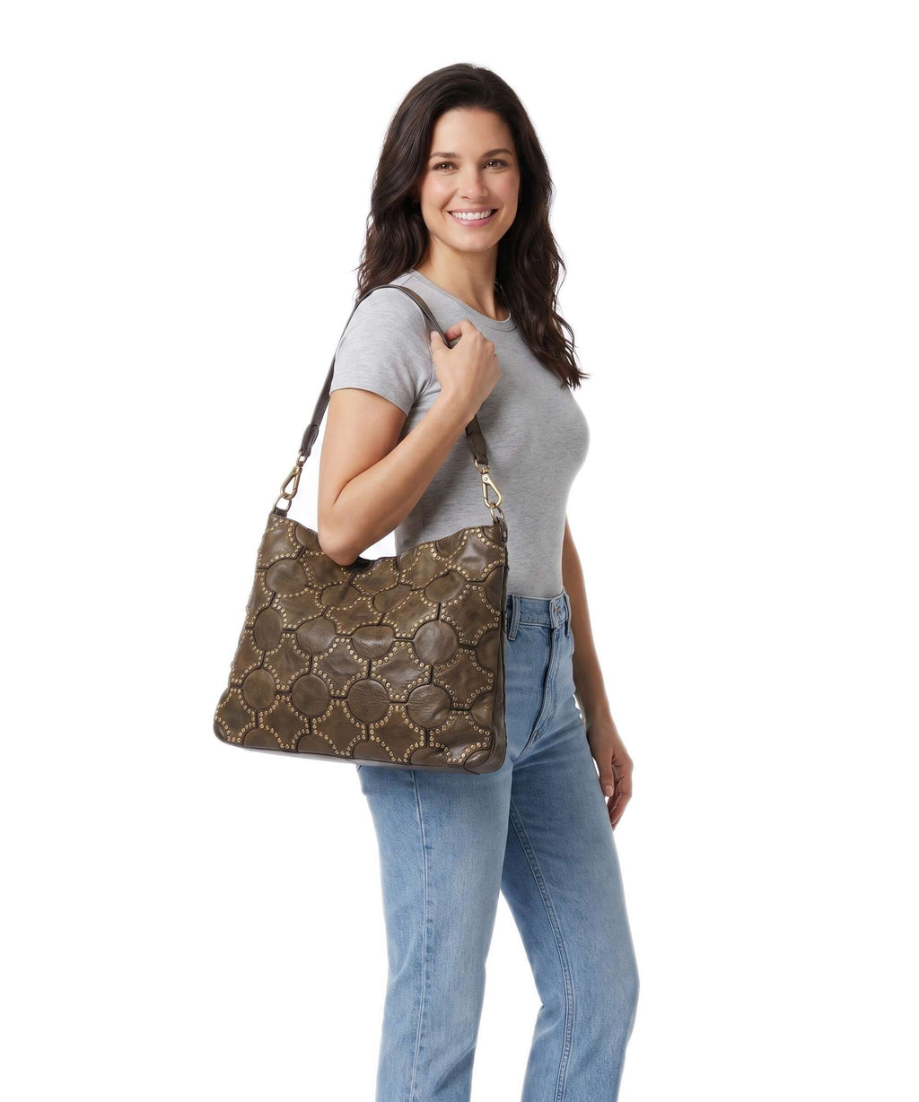 Campomaggi Hobo bag military