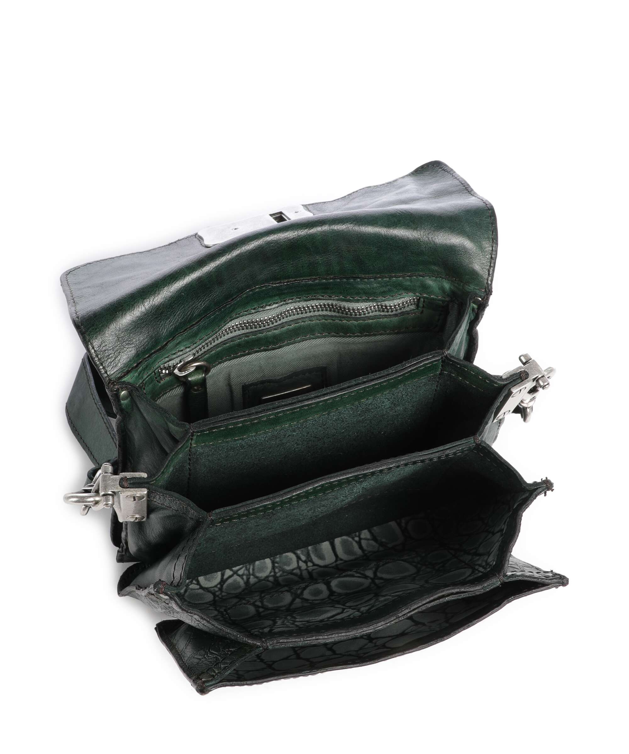 Campomaggi Shoulder bag green bottle
