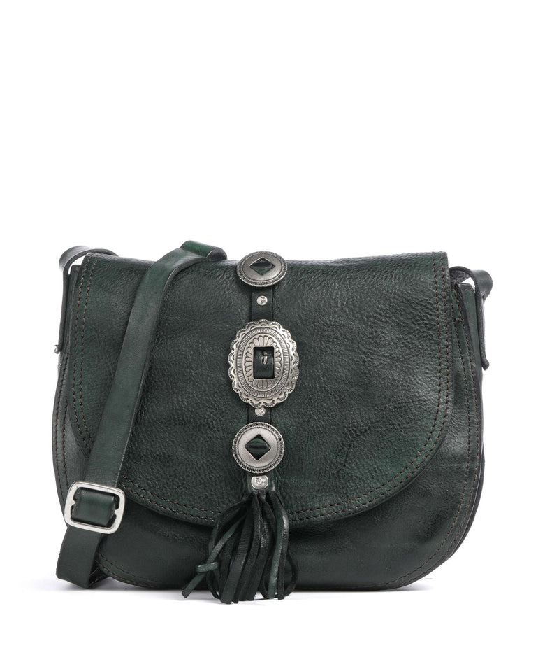 Campomaggi Crossbody bag green bottle