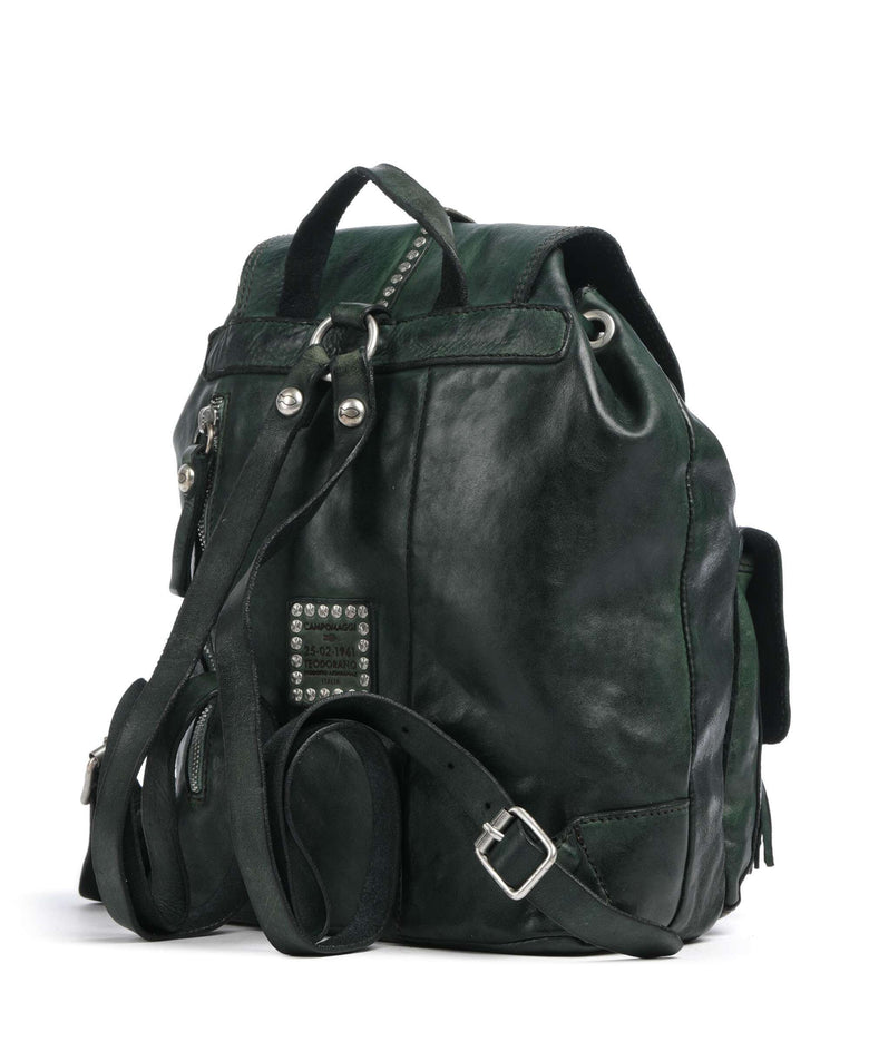 Campomaggi Backpack green bottle