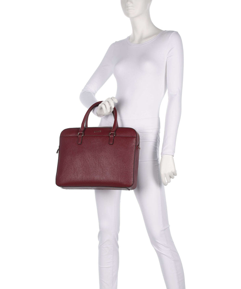 Liu Jo Manhattan M Briefcase red wine
