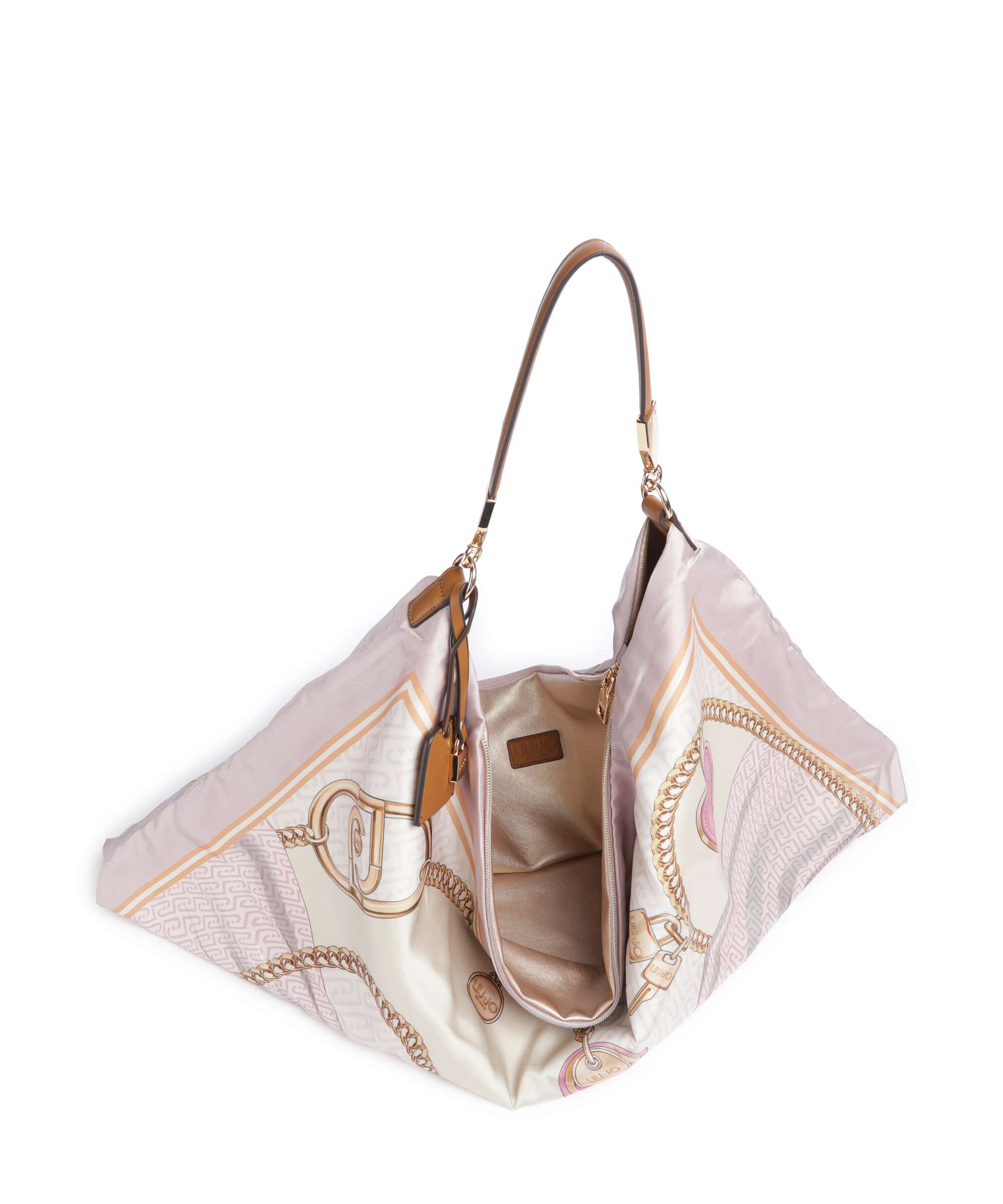 Liu Jo Foulard Hobo bag st metall/soft peony