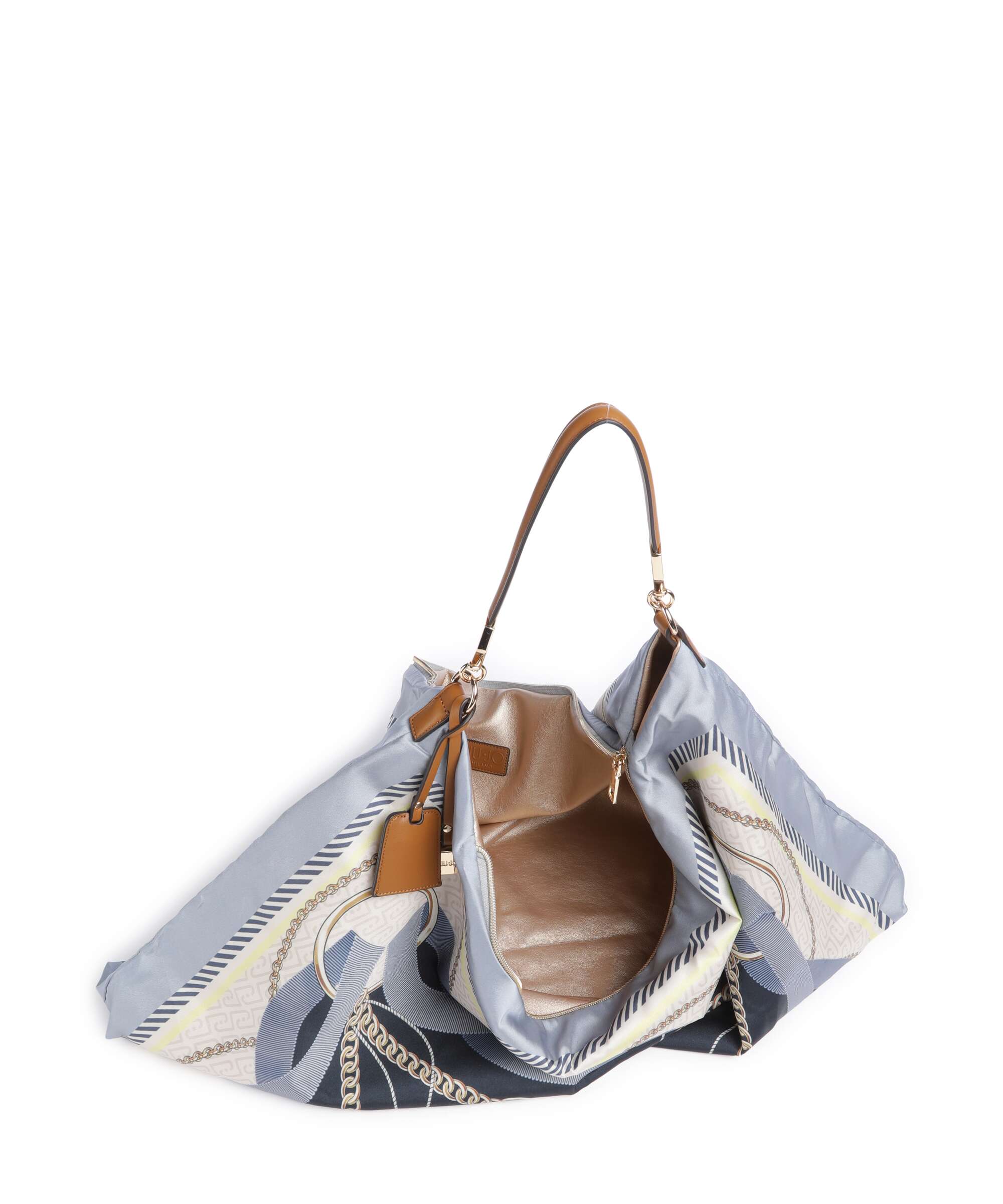 Liu Jo Foulard Hobo bag st metall/light denim